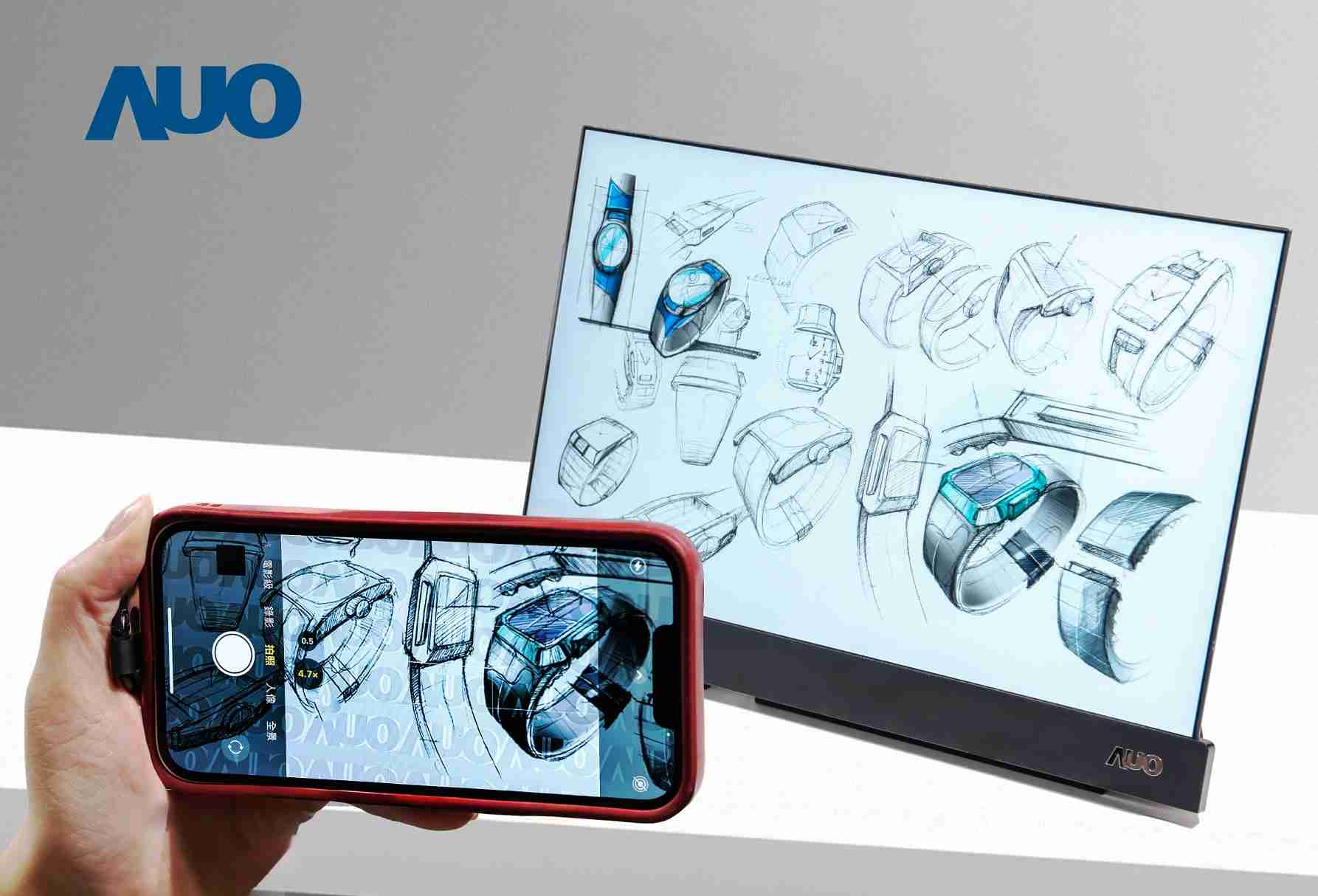 万利16吋防窥显示器，，，，采用人眼无法察觉、、、、相机拍摄时才显现的隐藏式水印技术，，，未来可结合AI镜头侦测周围环境，，，，实时开启或关闭水印，，，，大幅提升在公共场域使用显示器的安全性