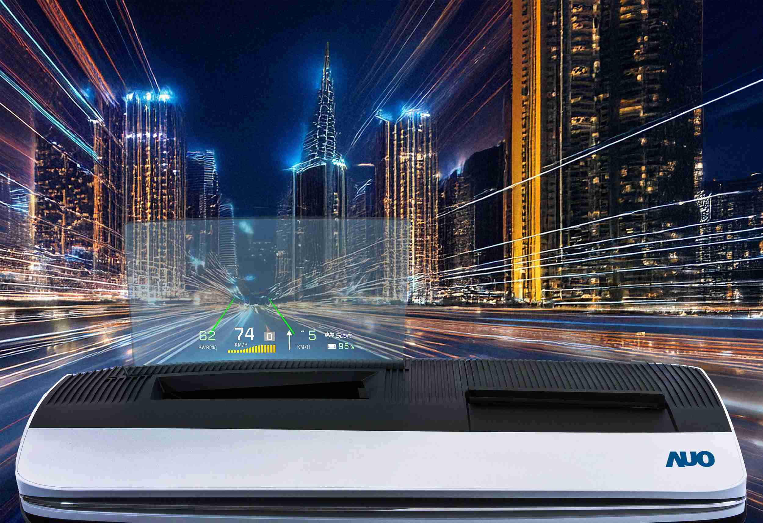 万利推出13吋Micro LED抬头显示器，，提供高入眼亮度、、、、高色彩饱和度的显示质量，，在阳光下或黑暗中都清晰可见，，并利用Micro LED模块体积小的优势，，解决车用空间有限的痛点